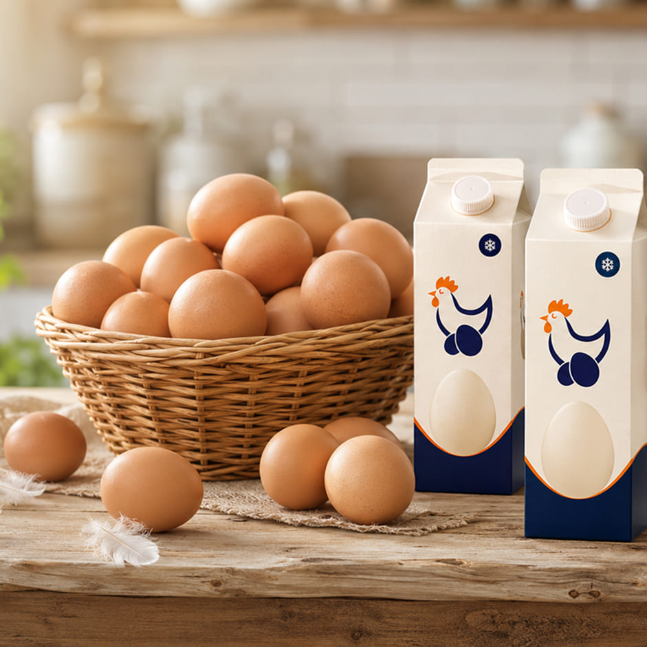 Zespół Road Chicken Produce — produkty jajeczne z gospodarstwa