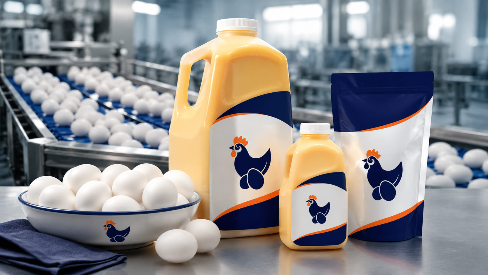 Płynne produkty jajeczne Road Chicken Produce — formaty do produkcji i gastronomii